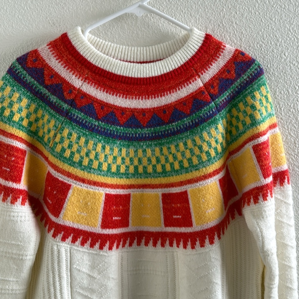 Acne Studios Rainbow Fair Isle Sweater - Picture 3 of 8